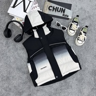 AK361 - Big vest FOR KIDS with hat - 9501