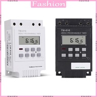 NAV TM616W-4 Digital Electronic Timer 220V 30A Weekly Programmable Relay Controller
