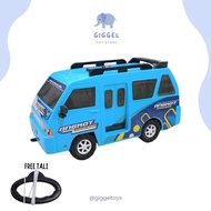 [ Giggel ] Mainan Anak Mobil Angkutan Umum Jaklingko / Miniatur Angkot Anak Musik Dan Lampu