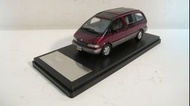 (請看內文價錢 有意可議PM傾)(共3部) 全新 1:43 HI-STORY 豐田 大霸王 TOYOTA PREVIA ESTIMA 樹脂模型車 (非OTTOMOBILE / GT SPIRIT / 