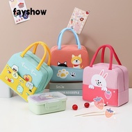 FAY Cartoon Lunch Bag, Portable Insulated Thermal Insulated Lunch Box Bags, Cute Lunch Box Accessories Thermal Bag Tote Food Small Cooler Bag