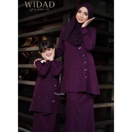 RAYA S-3XL / 4 - 12Y BAJU KURUNG MODEN WIDAD SEDONDON IBU DAN ANAK