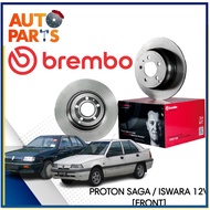 BREMBO PROTON DISC BRAKE ROTOR & BRAKE PAD SAGA ISWARA 12V  FRONT