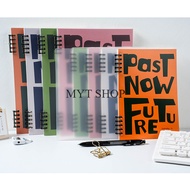 Notebook Size A5/B5 60 Sheets 1 Layer Of Plastic Cover Learning Equipment