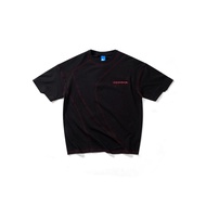 RED LINE T-SHIRT / DAKILLUMINATE Cotton T-SHIRT