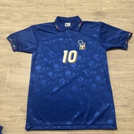 1994 Italy 世界盃 意大利 球員版 球衣 波衫 Diadora Baggio