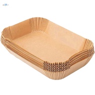 100PCS Air Fryer Liners Rectangle, Air Fryer Liners for  DZ201 DZ401, Air Fryer Baking Paper for  Fo