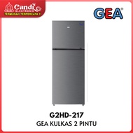 GEA Kulkas 2 Pintu 217 Liter No Frost System G2HD-217