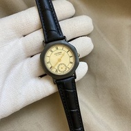 LICORNE 力抗 霧面八角灰黑錶殼 羅馬 軌道時標 古董錶 vintage