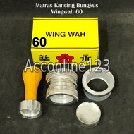 Wing Wah Wrap Button Mattress Size. 60 / Mattress Printed Button Wrap Size. 60