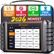 FOXWELL NT716 OBD2 Scanner Bidirectional Scan Tool for Engine, ABS, SRS & Transmission, Code Reader 