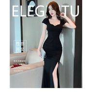 Long Dress Evening Dress Split Ladies Long Dress Women