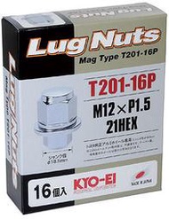 【翔浜車業】KYO-EI MAG TYPE LUG NUT T201-16P TOYOTA原廠鋁圈專用鍛造螺帽組(16顆