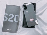 Samsung S20+ 8+128GB🎉機況佳～盒裝配件完整🎉鏡頭內有痕跡不影響使用🎉