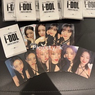 Gidle香港演唱會周邊 photo card set gidle小卡 | gidle手燈應援棒小卡 官方周邊Kpop light ring official light stick (G)-IDLE