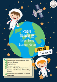 [Yumiis] KSSR SJKC/SK Year 4 Science Notes(Colour version)