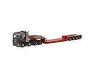 WSI 1: 50 SCANIA R5 SCANIA Flatbed Trailer 8x4 Engineering Work Vehicle Model 01-2517