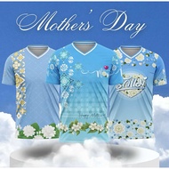 3D 3 Mother's Day V-Neck Shirt New Pattern There Are 3 Designs.