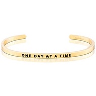 Mantraband悄悄話許願手環- One day at a time 隨遇而安