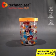 TECHNOPLAST Minnie Mouse Canister 1150ml |Toples Plastik Arcylic 115L