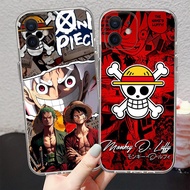 S13 One Piece Luffy TPU Case for iPhone X 16 12 11 XS Pro Max Plus