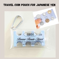 [Daiso Korea] Japan Travel Yen Coin Organizer Pouch | 6-Tier Sectional Coin Purse | Portable Travel 