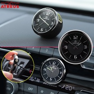 Lexus Car Mini Quartz Clock luminous Interior Center Console Vent Clock Decoration For Lexus rx 570 RX300 LX570 CT200H NX250 RX350 LX470 IS NX ES
