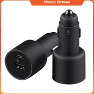 Xiaomi 1A1C 2-port 100W Fast Car Charger with C to C cable - Xiaomi phone and tablet charger