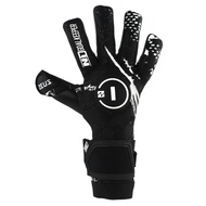 N1 Goalkeeper gloves Zeus UGT+. Football Gloves Ultralight with Hybrid Roll-Negative Cut and German 