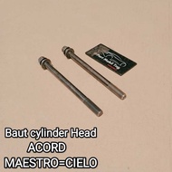 Bolt Bolt Bold Cylinder Head Deksel Honda Cielo Cielo Maestro Copotan