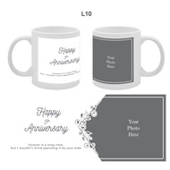 L10 Anniversary Color Changing Mug Photo Print Ceramic Mug Coffee Mug Love Mug Couple Gift For Her G