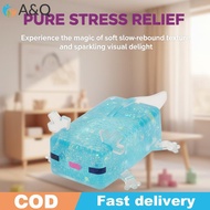 A&Q   1/2/4Pcs Relieve Stress And Release Emotions Fidget Sensory Squeeze Toys Game Axolotl Squeeze 