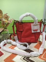 Fossil Emerson Mini Satchel Real red