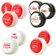 🇯🇵日本直送 可口可樂限量珍藏版搖搖1套10個連收納盒繩搖搖繩經典款復古溜溜球徽標傳統懷舊玩具收藏原裝正版 2.2" 5.5cm Coca Cola Freshthings Yo-Yo Set 10 