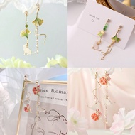 Flower Lux Cat Earring Korean style luxury Cat earrings for women | Autumnleaves.Lux #48C,47E