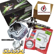 EX5 CLASS 1 / EX5 DREAM RACING CRANKSHAFT BLOCK RACING 53MM / 56MM DYS TAIKOM COMBO A1260