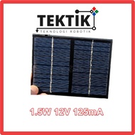 1.5W 12V Solar Panel Solar Epoxy Panel DIY Solar Panel A Grade Polysilicon Panel