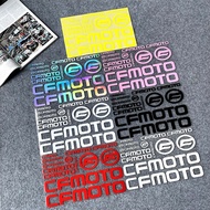 1 Set Motorcycle Modified Sticker Motorbike Body Decorative Reflective Waterproof Decals for CFMOTO 