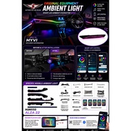 AQ Automotive LED Ambient Light Smart Lighting System – Bezza, Myvi, Alza 22, Saga VVT, Axia