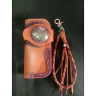 Dompet kulit custom Redmoon