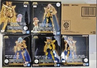 Bandai 聖鬥士星矢 十二宮 黃金聖鬥士 聖衣神話 EX 重生版 Revival 白羊 / 巨蟹 / 處女 20th / 水瓶 / 人馬 / 金牛 / 天秤
