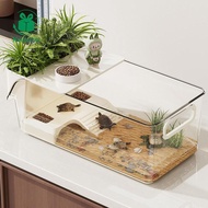 [Kesoto] Turtle Tank Aquarium Reptile Habitat Climbing Resting Feeding Box Sturdy Box