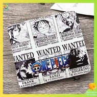 ✿dompet budak lelaki beg dompet lelaki Anime One Piece Classic Student Colodus Male Ultra -Thin Mini Card Bag Youth Tide Brand Brand Creative Wallet✴