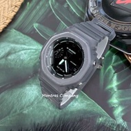 Montres Company 香港註冊公司 (33年老店) 卡西歐 CASIO G-SHOCK G SHOCK GSHOCK 透明錶帶 200米防水 GA2100 GA2100K GA-2100 G