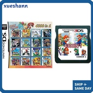 XUESHANN Video Game Card, 4300 in 1 Funny Game Cartridge Card, Various Interesting Best Gifts Game Memory Card for DS NDS 3DS 3DS NDSL