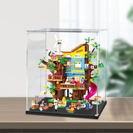 Lego 41703 友谊树屋透明展示盒 | Popmart Labubu Zimomo收藏箱 | 梦幻小屋收纳盒 Kotak Pameran Lego Rumah Pokok