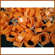 pvc clamp 1/2 & 3/4 (100pcs)