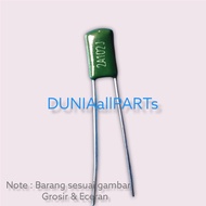 Polyester capacitor 102J 100V CL11 2A102J / 2A102J