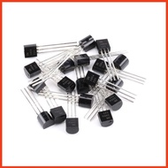 10 Pin Transistors TO-92: A1015, C1815, 2N3904, 2N3906, C945, C828, A1013, C2383, 2N2222, 2N5401