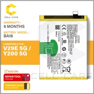 Battery For VIVO V29E 5G - V2317 / VIVO Y200 5G V2307 ,BA16 | 4800mAh (Bateri)